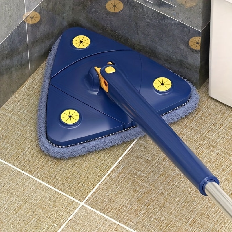 1pc 360° Rotatable Adjustable Cleaning Spin Mop