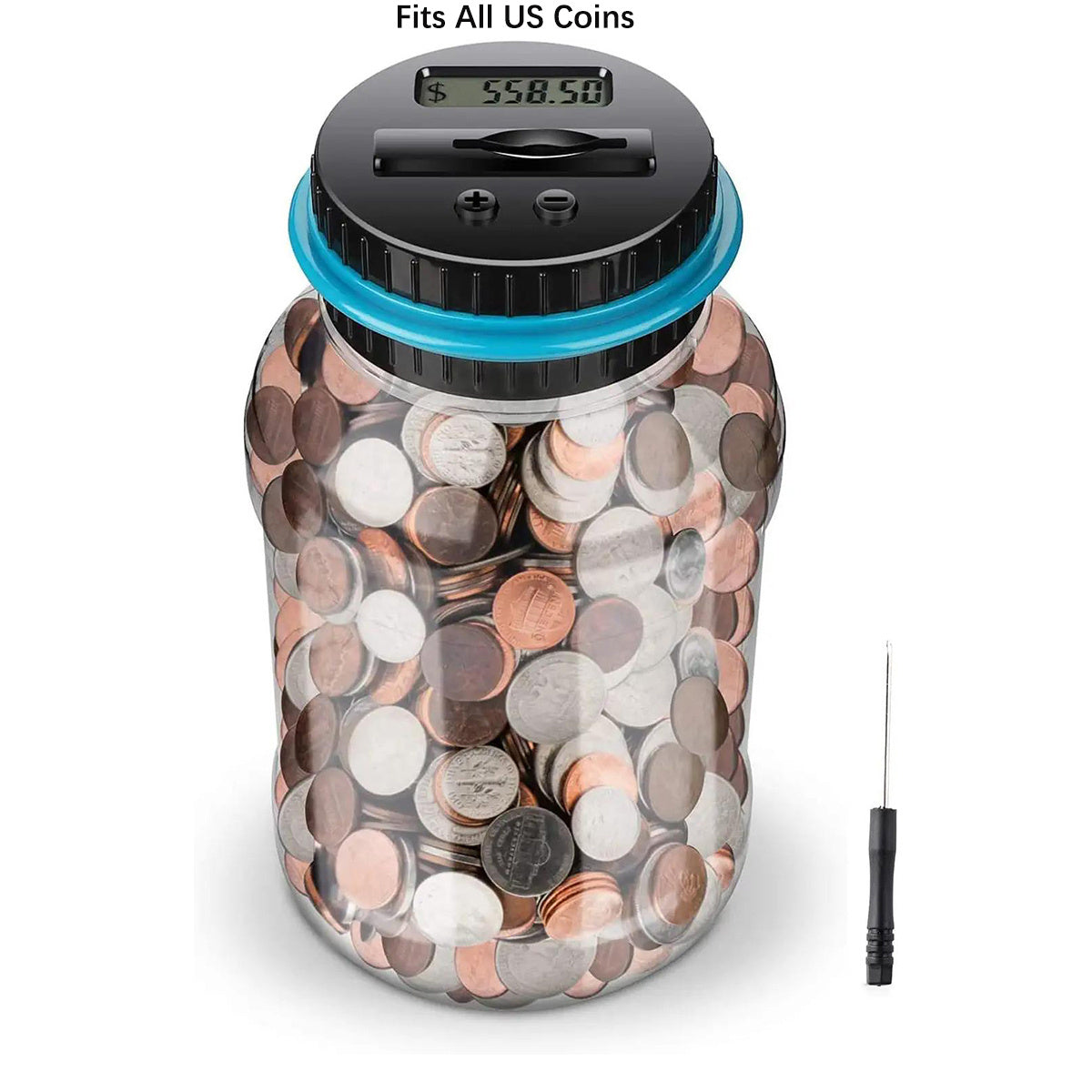 Counting Coin Digital Piggy Bank