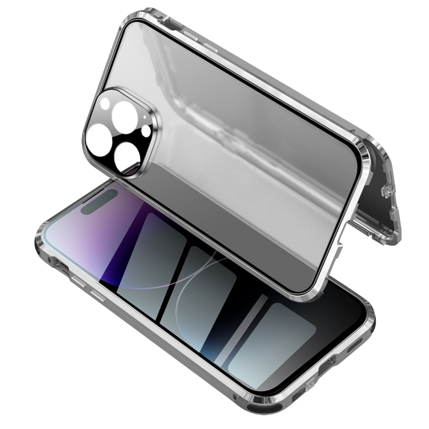 SecureGuard PrivacyCase Magnetic Full-Body Protection Case for iPhone