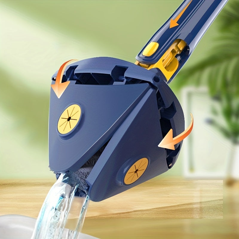 1pc 360° Rotatable Adjustable Cleaning Spin Mop