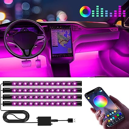 Set the Mood with LED Car Interior Lights