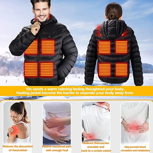 Down Heated Jackets for Women and Men