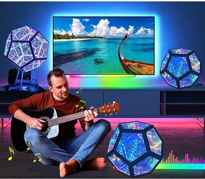 RGBW Dodecahedron Decorative Light - ShopAllurefy