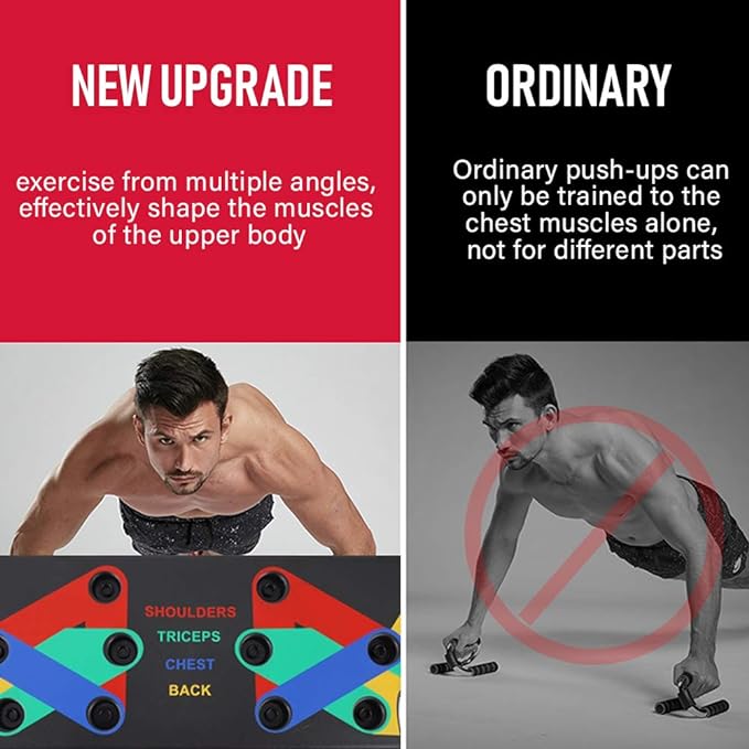 PowerPress Pro: Ultimate Push Up Board for Total Body Fitness