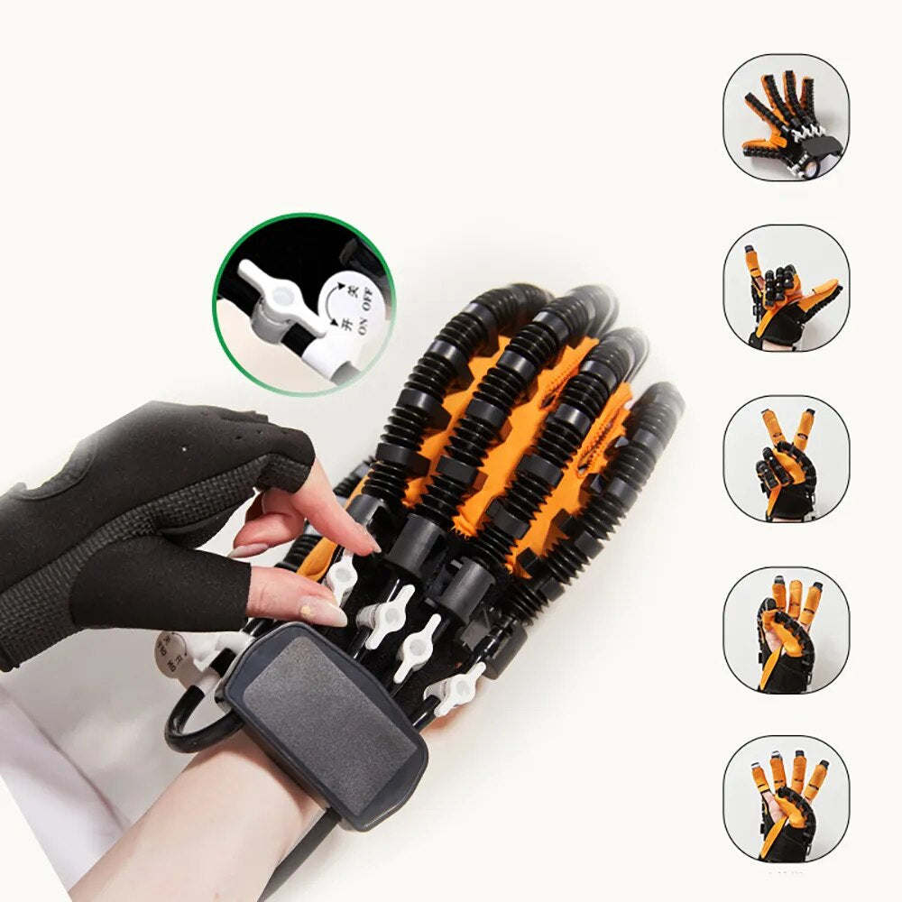 RehabiFlex: Advanced Stroke Rehab Robotic Hand Glove for Hemiplegia Devices and Finger Training