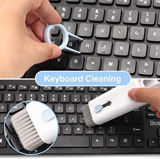 Keep Your Keyboard Pristine with the 7-in-1 Cleaning Brush Kit