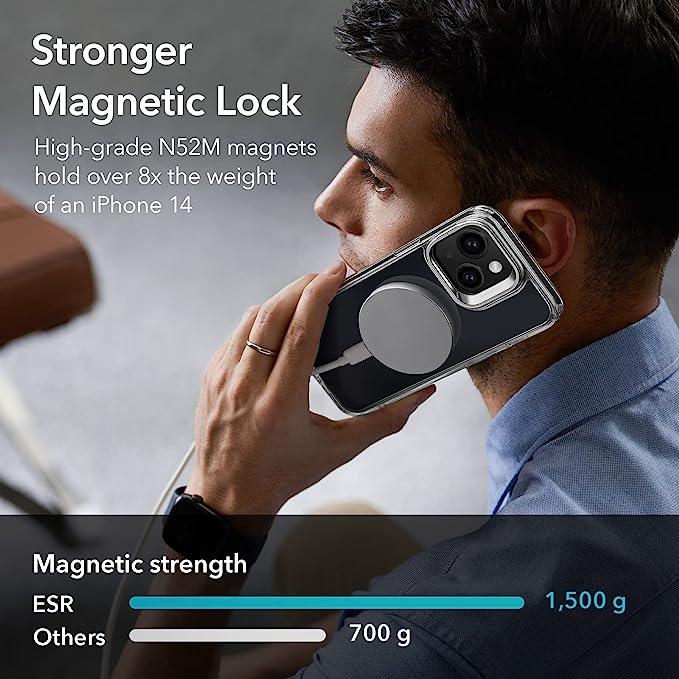 Clear MagSafe Case for iPhone: Stronger Magnetic Lock