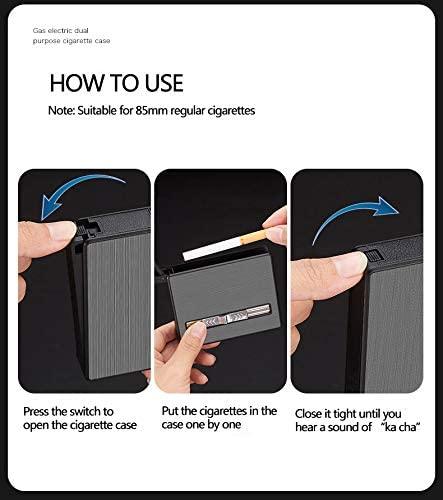 Know How to Use Automatic Ejection Cigarettes Case 