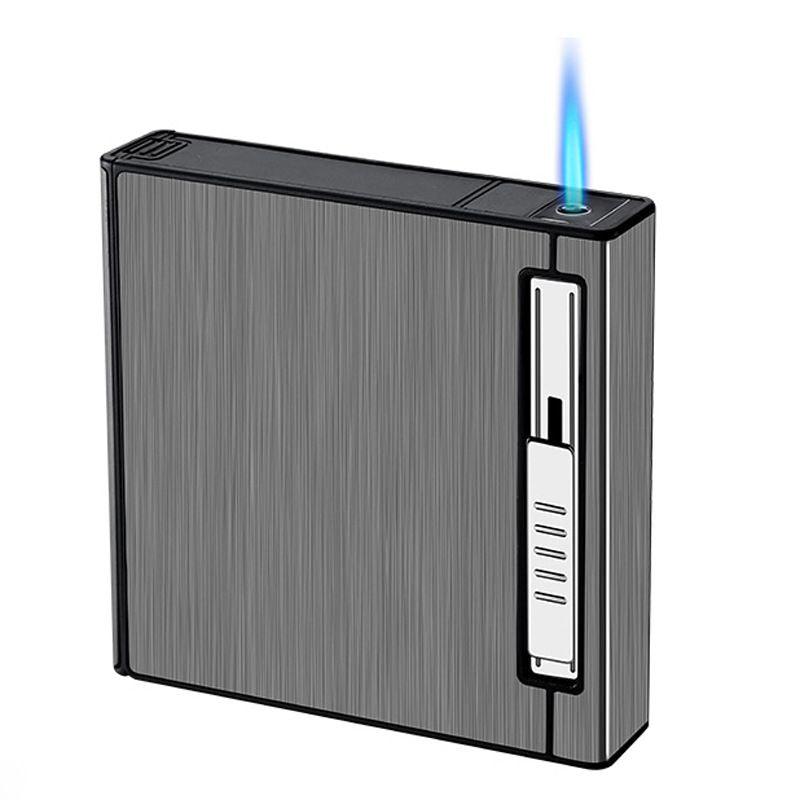 Innovative 2-in-1 Cigarette Case with Built-In Lighter