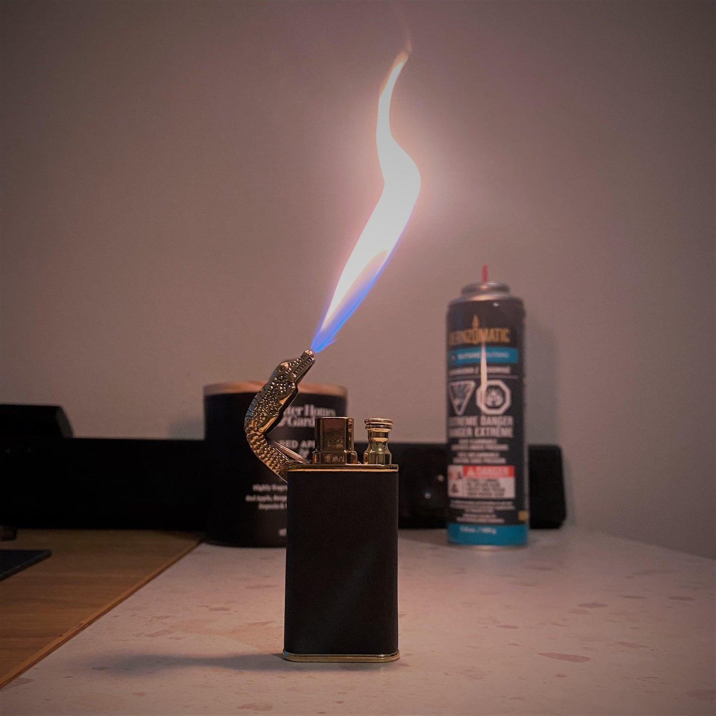 Unleash the Heat with the Crocodile Double Fire Lighter