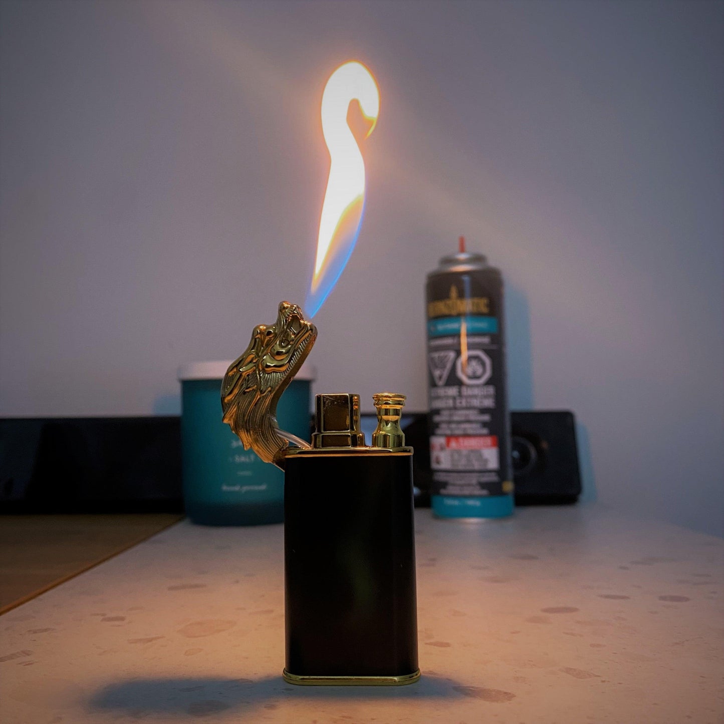 Double the Fire, Double the Style: Crocodile Lighter