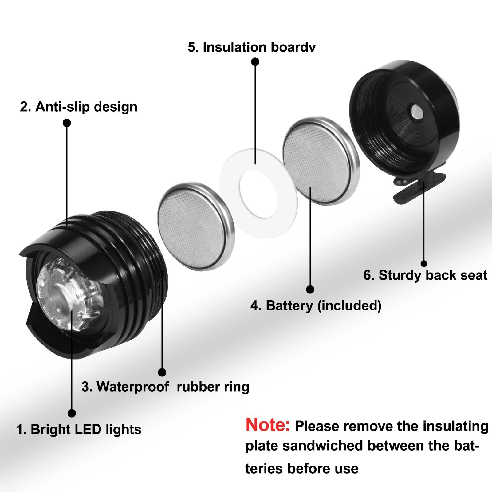 Inner View of the Crocs LED Headlights