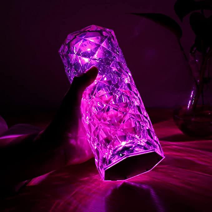 Highly Energy-Efficient Crystal Touch Lamp
