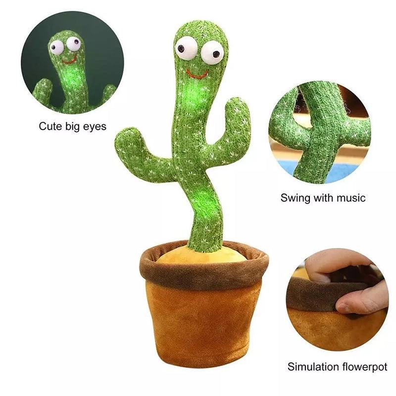 Soft Plush Baby Cactus Toy, Safe for Kids