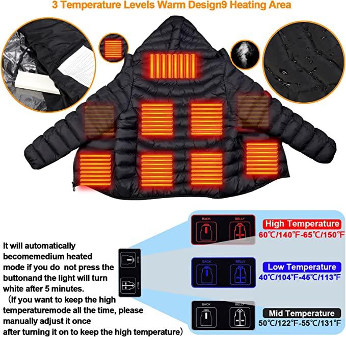 Stay Warm with an Electric Heated Jacket