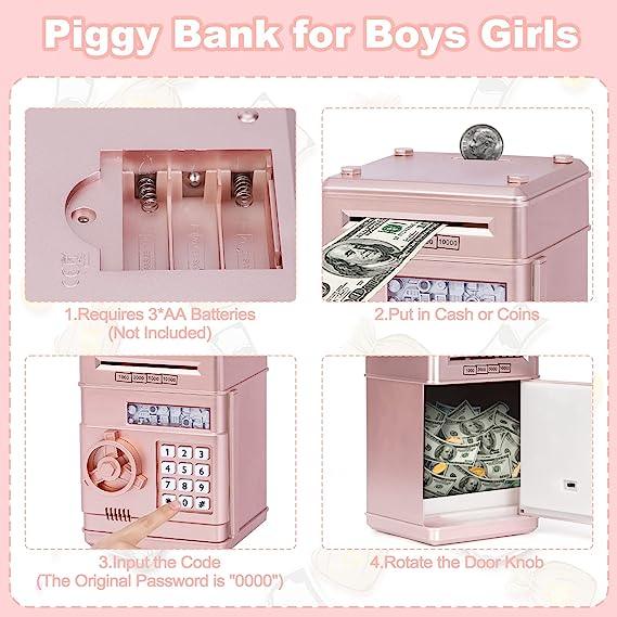 Piggy Bank Toy for Boys and Girls