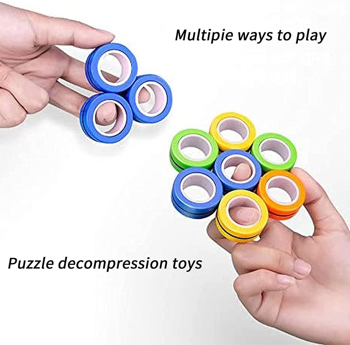 Fidget Spinner Rings For Relaxation and Focus