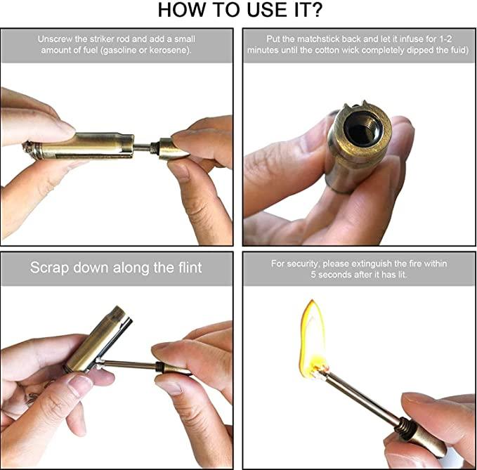 Keychain Lighter - How to Use it