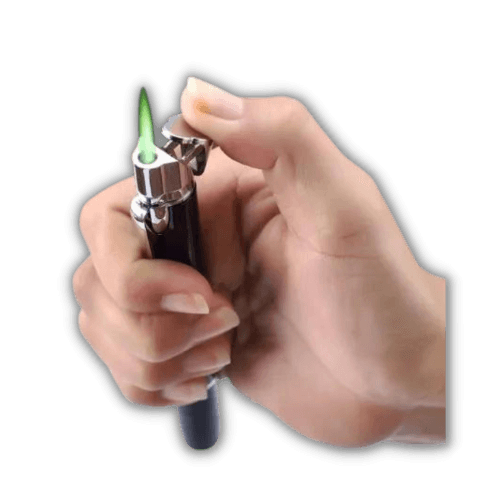 All-in-one functionality: Ink Flame Lighter Pen