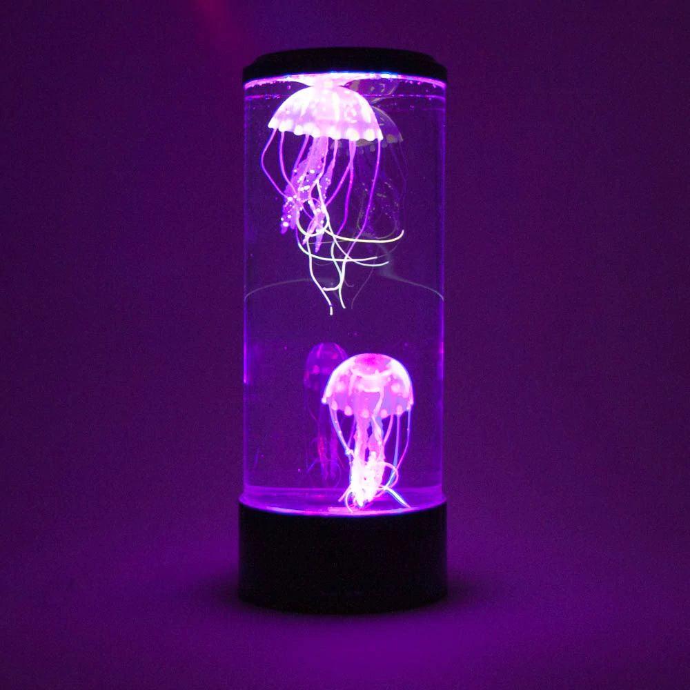 Unique Jellyfish Lamp™️ creating an underwater vibe