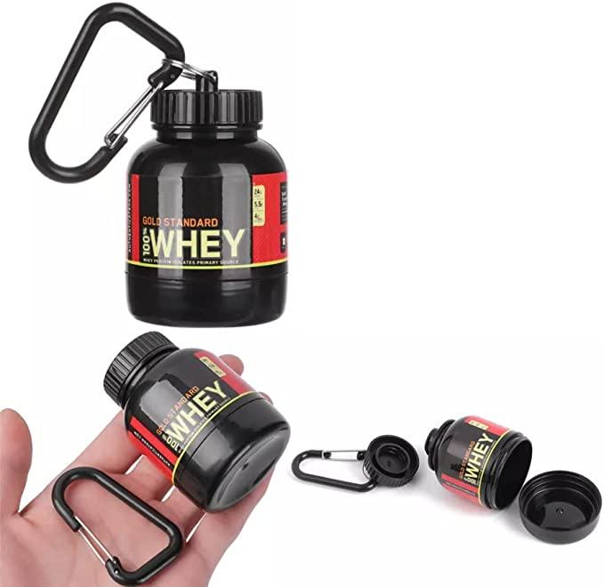 Gym-Ready: Key Chain Protein Bottle for Your Active Lifestyle