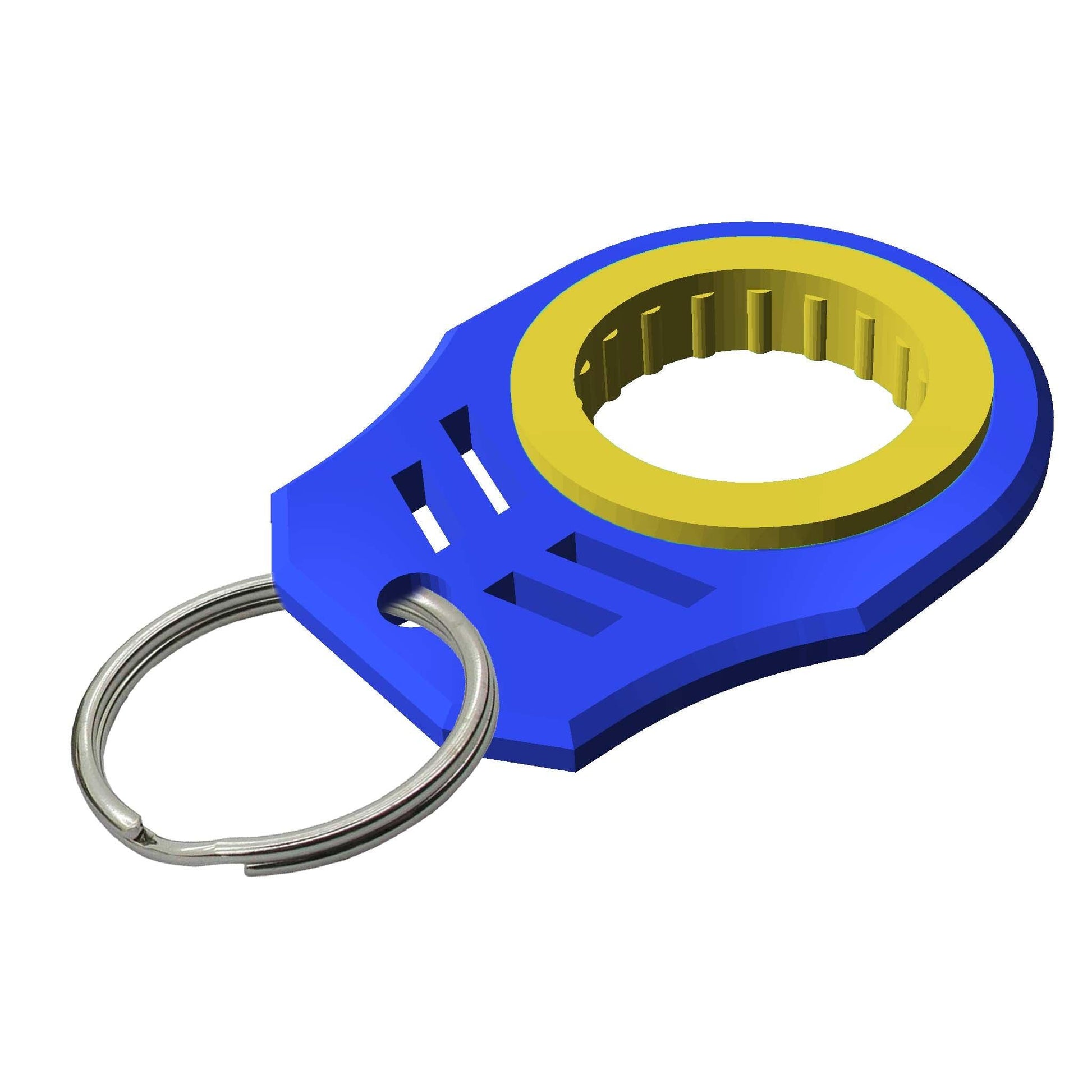 Eye-catching Spinner Key Chain Accessory