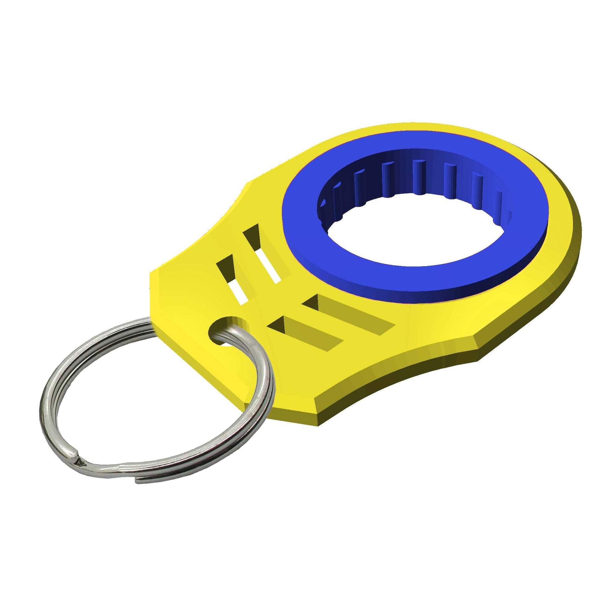 Mini Finger Spinner Keychain for Stress Relief