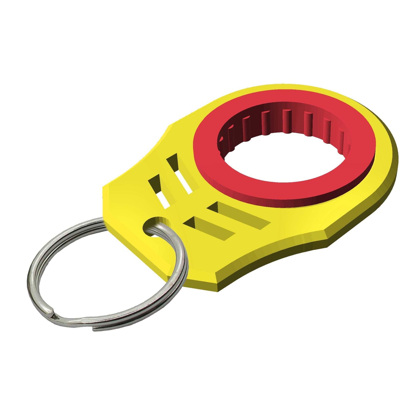 Sleek Key Spinner with Key Ring Attachment