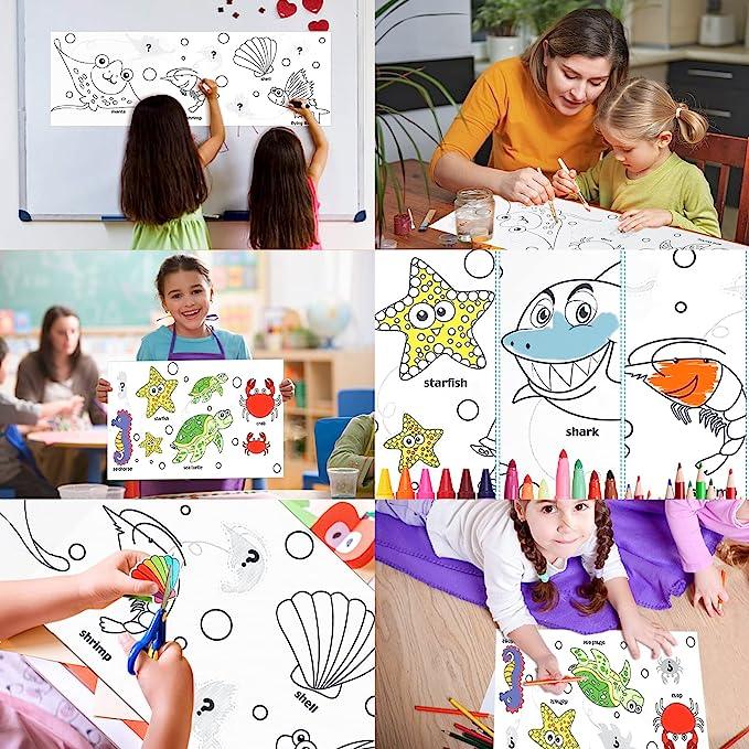 Kids' Drawing Paper Roll Pack - ShopAllurefy