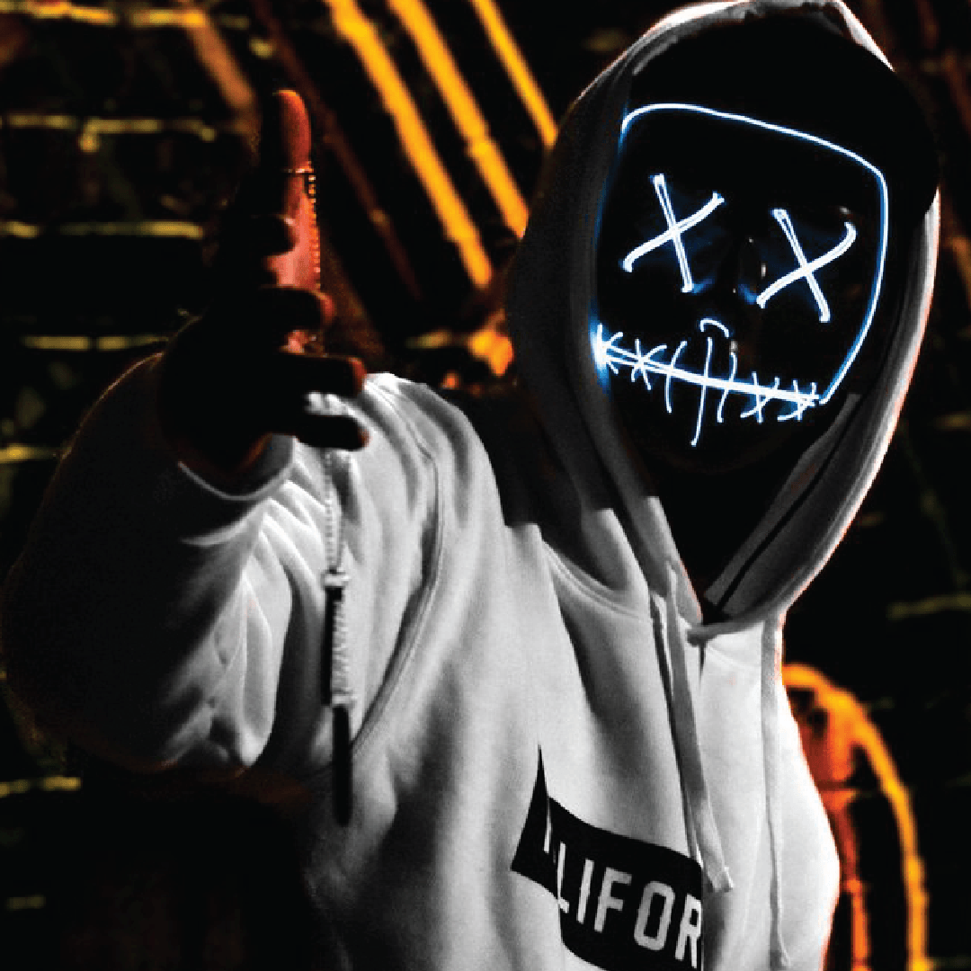 LED Purge Mask: Stand Out in the Dark
