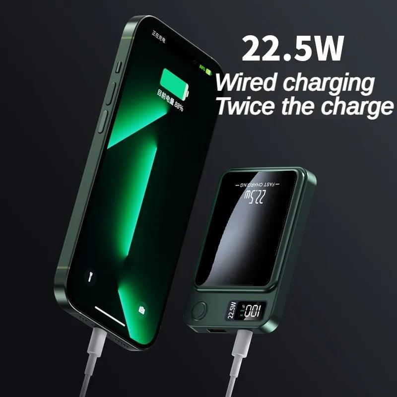 22.5W Portable Magnetic Wireless Charger