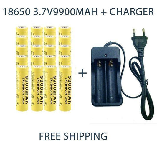 New 18650 rechargeable lithium battery 