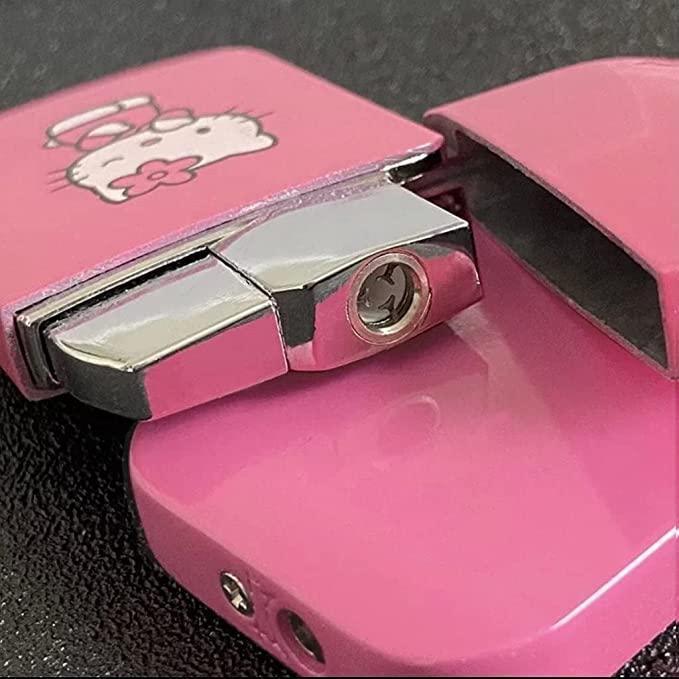Sleek & compact pink pocket lighter 