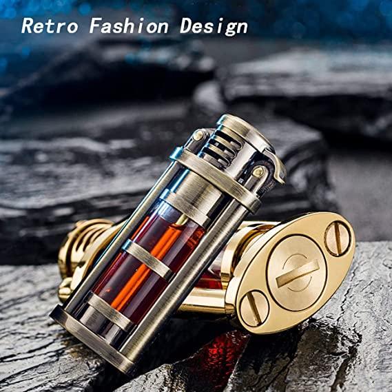 Retro kerosene lighter for vintage style enthusiasts