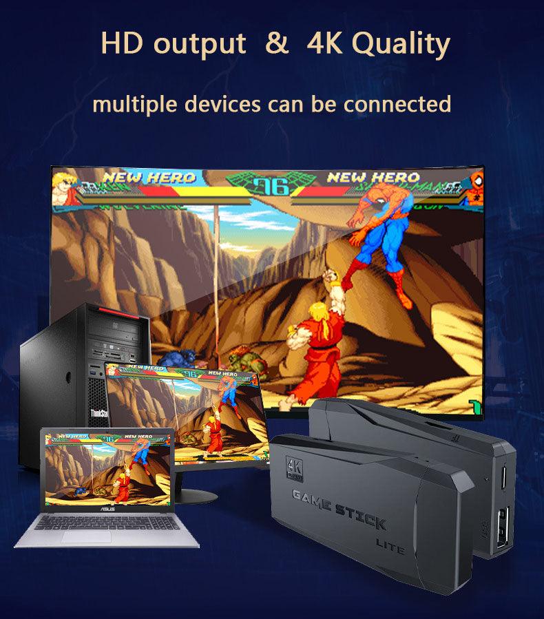 HD Output & 4K Quality Game Console