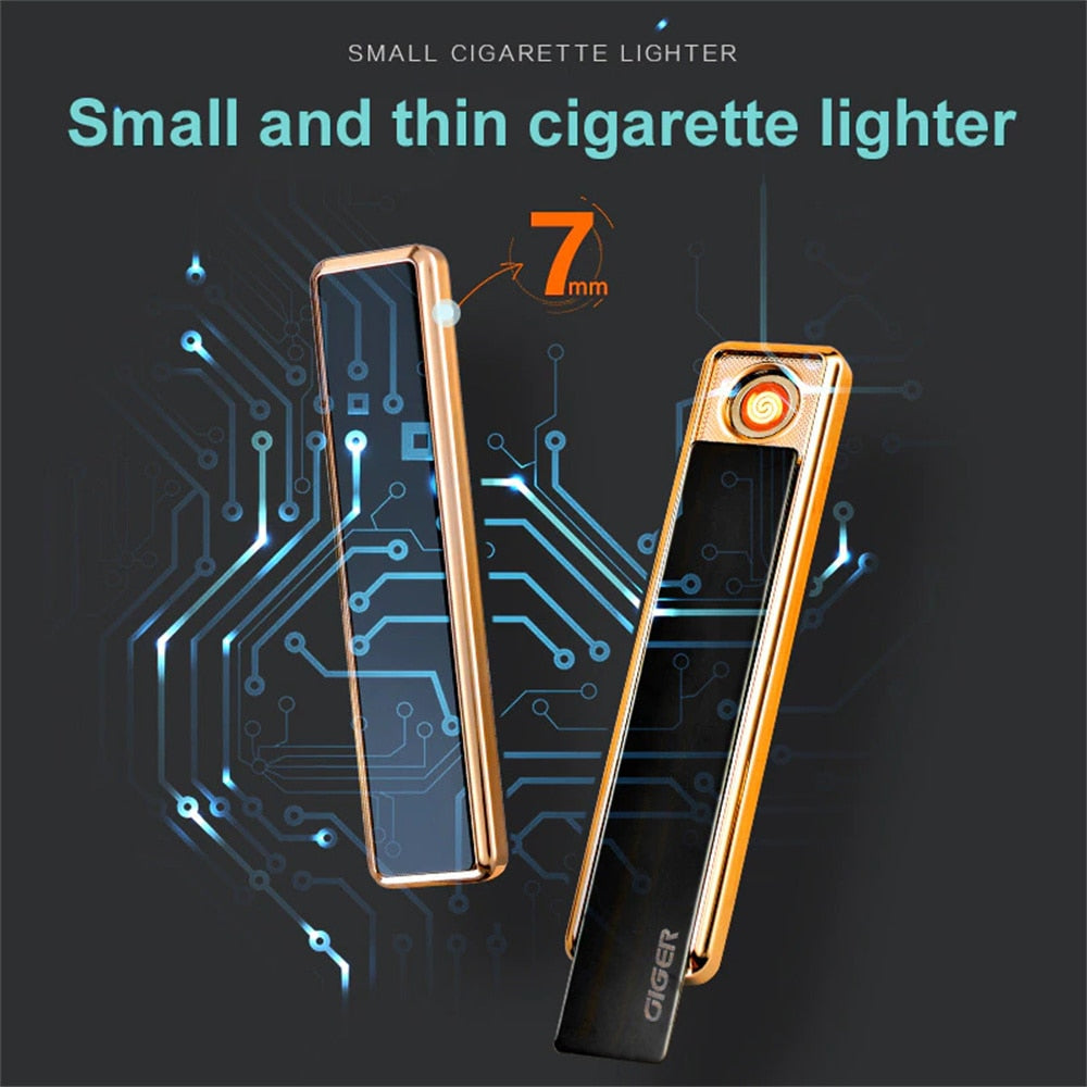 Windproof Rechargeable USB Arc Lighter